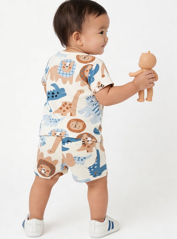 Boys Printed T-shirt - Pack of 2