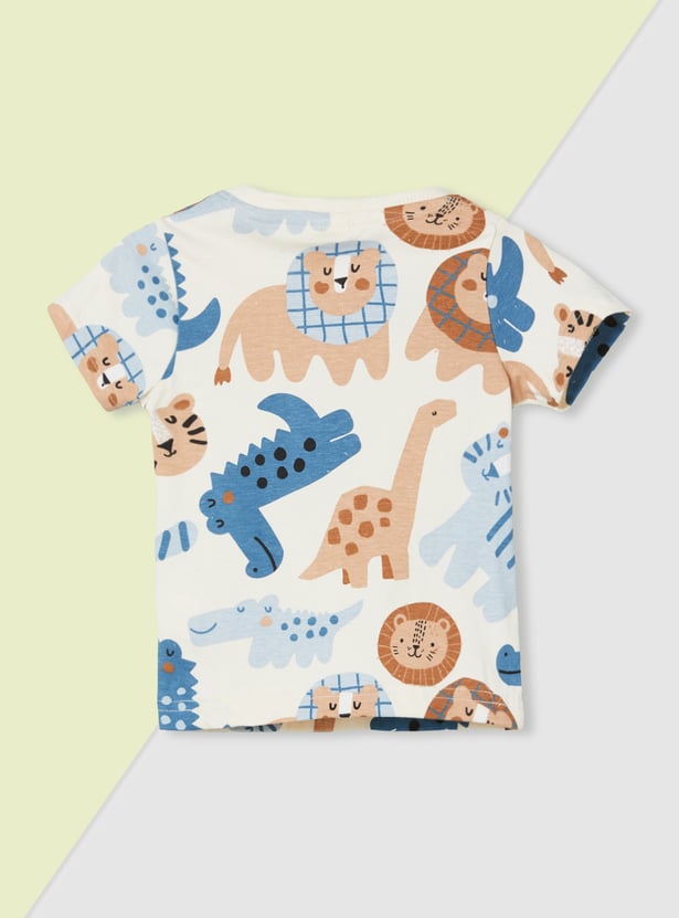Boys Printed T-shirt - Pack of 2