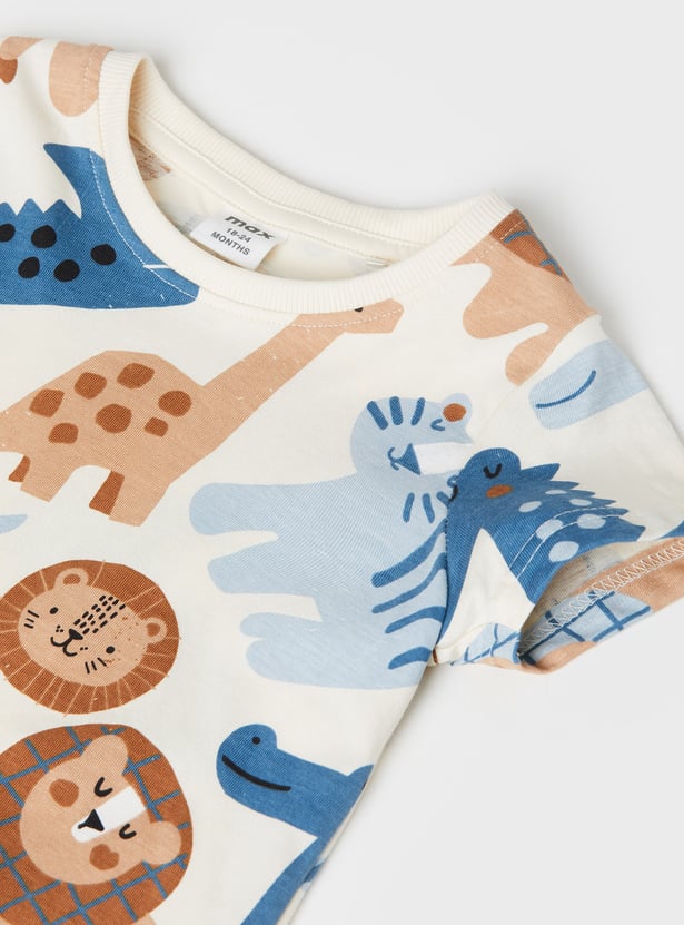 Boys Printed T-shirt - Pack of 2