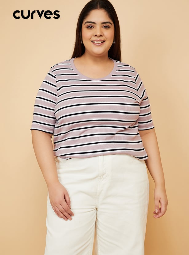 Women Striped T-shirt