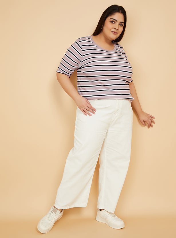 Women Striped T-shirt