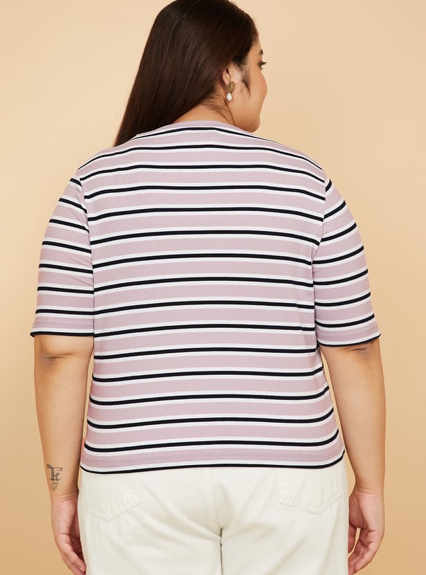 Women Striped T-shirt