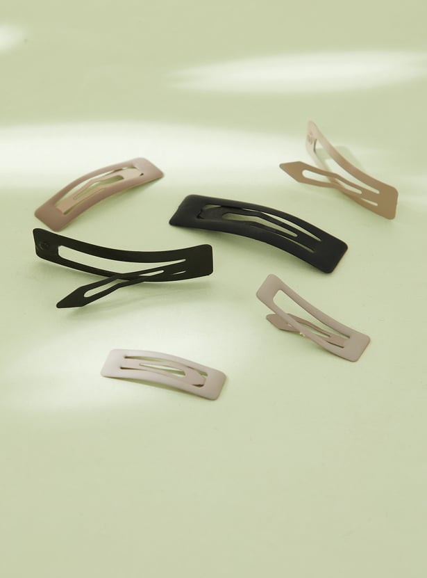 Women Minimal Hair Clips - Pack of 5