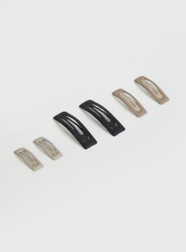 Women Minimal Hair Clips - Pack of 5