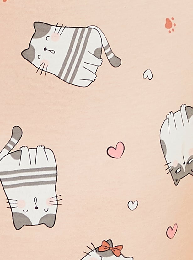 Women Printed PJ Set