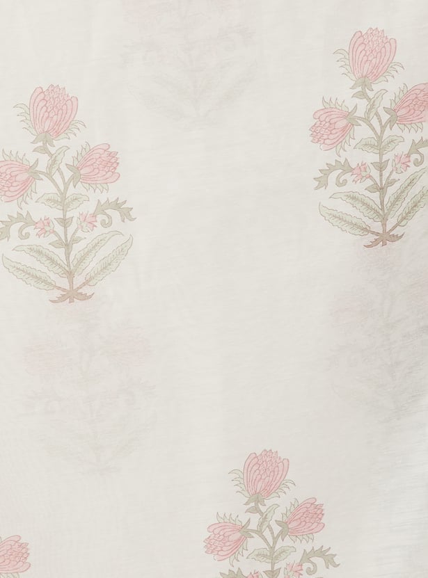 Women Floral Print Straight Kurta Set