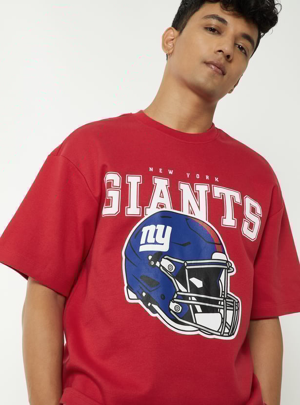 Men NFL Printed Sports T-shirt