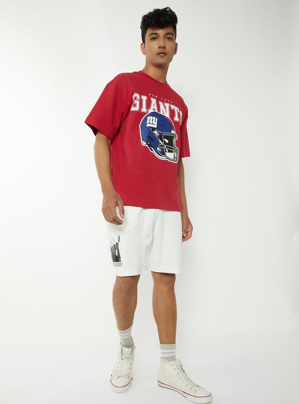 Men NFL Printed Sports T-shirt