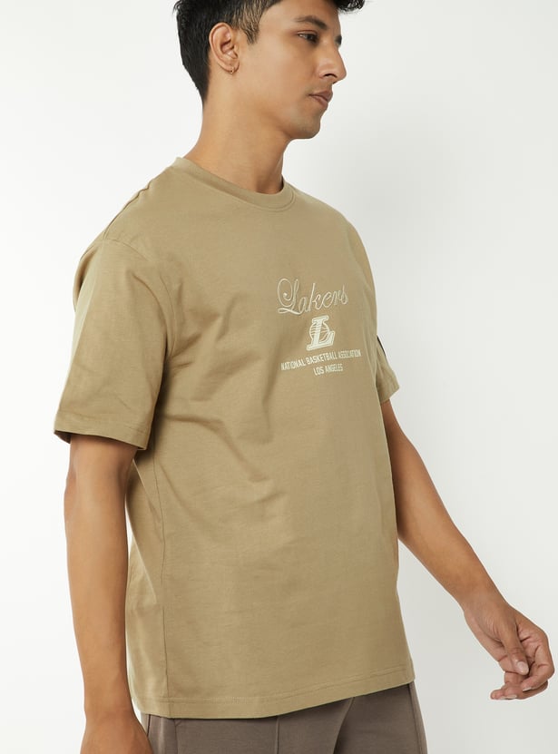 Men Printed Sports T-shirt