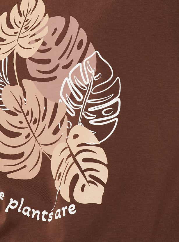 Women Printed PJ Set