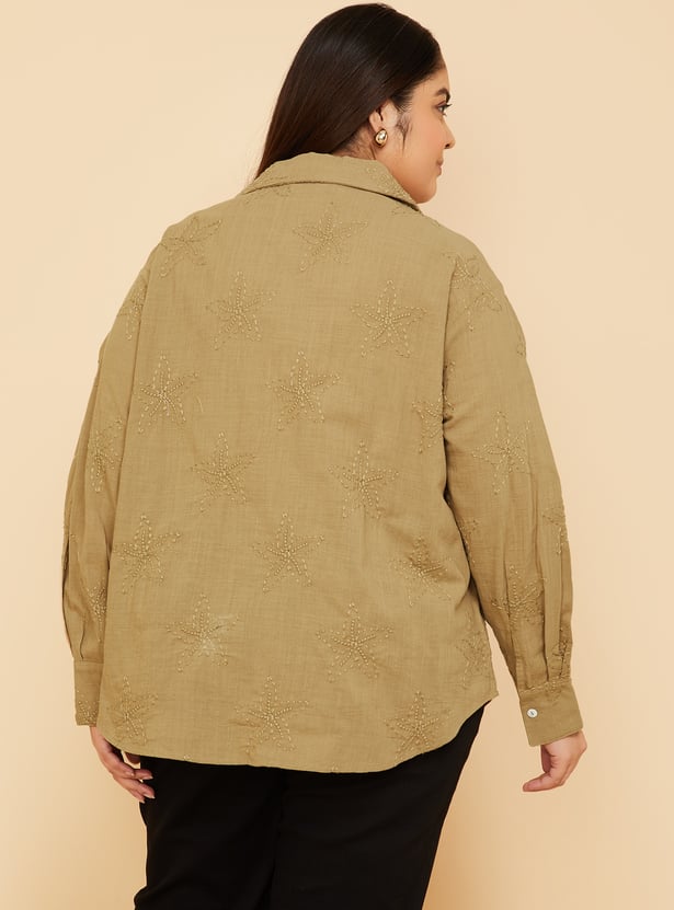 Women Embroidered Shirt