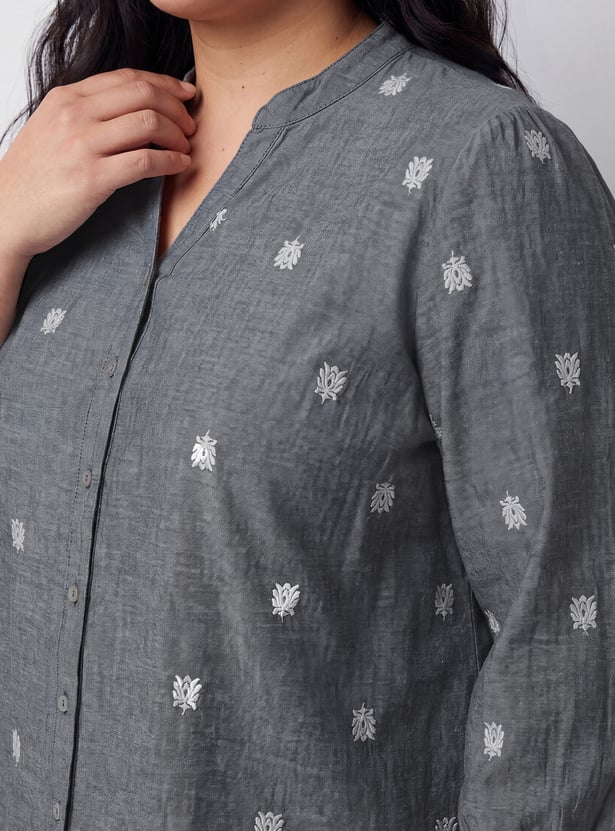Women Embroidered Blouse