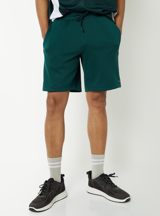Men Side Stripes Sports Shorts