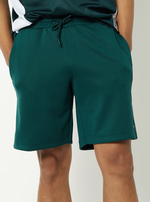 Men Side Stripes Sports Shorts