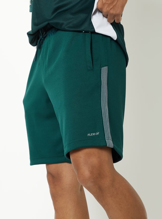 Men Side Stripes Sports Shorts