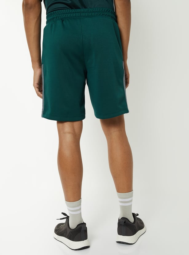 Men Side Stripes Sports Shorts