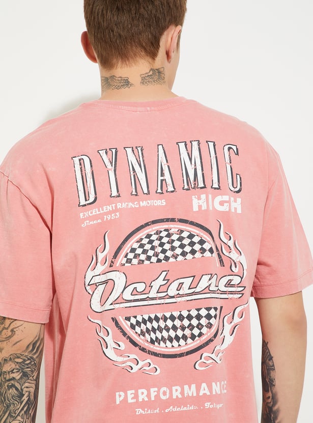 URB_N Men Printed Oversized T-shirt