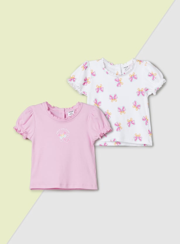 Girls Assorted Tops- Pack of 2