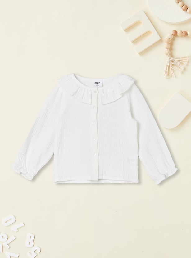 Girls Crinkled Top