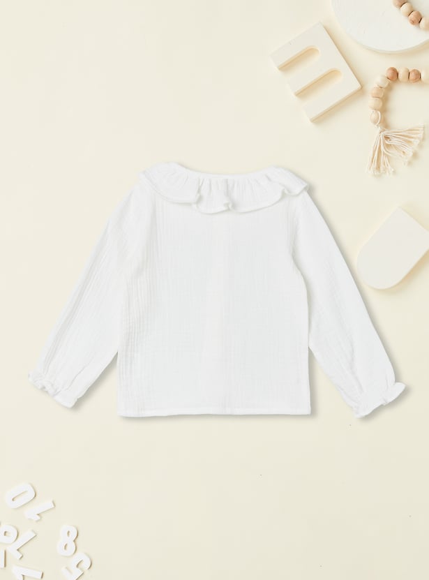 Girls Crinkled Top