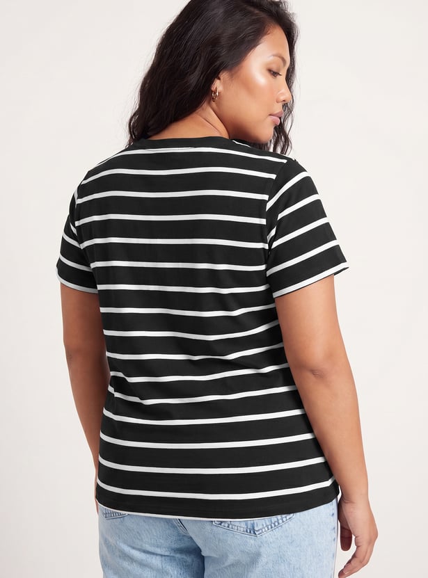 Women Striped T-shirt