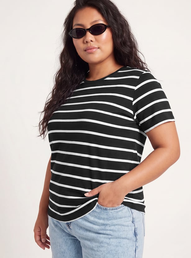 Women Striped T-shirt