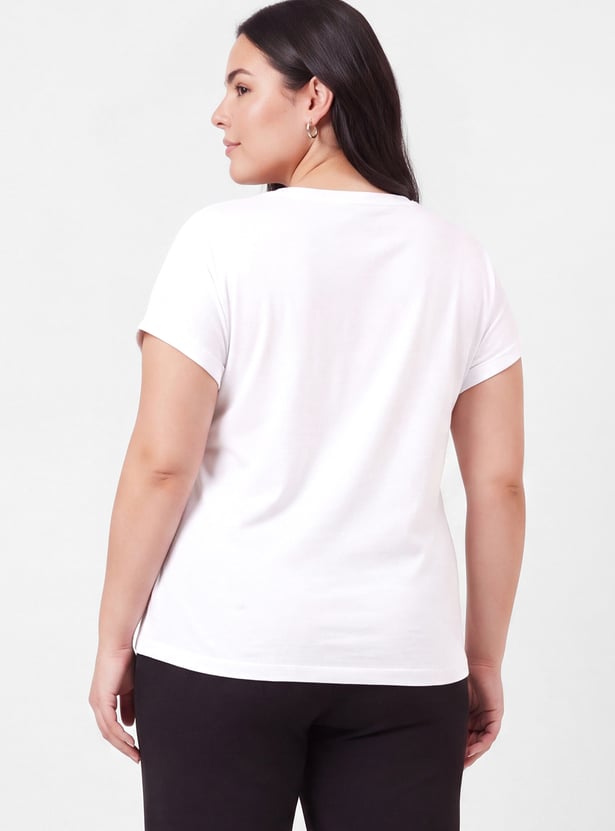 Women Crochet Panel Top