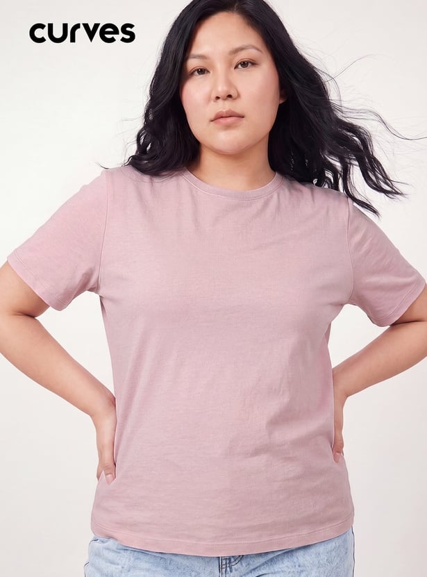 Women Solid T-shirt