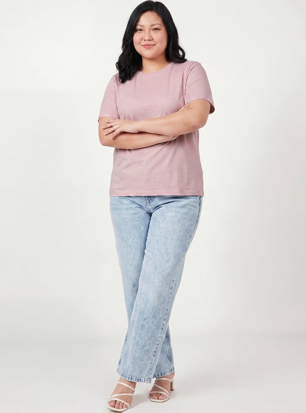 Women Solid T-shirt