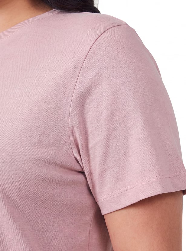 Women Solid T-shirt