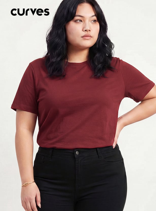Women Solid T-shirt