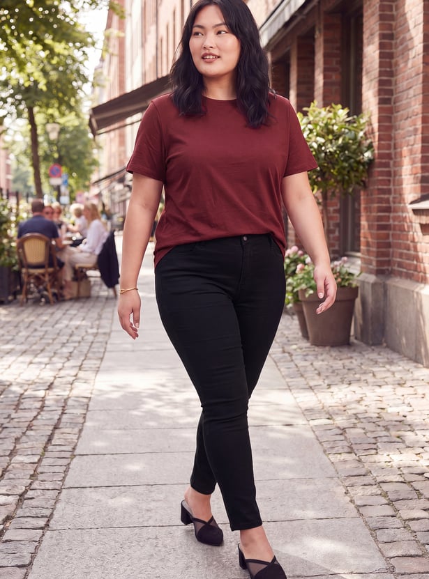 Women Solid T-shirt