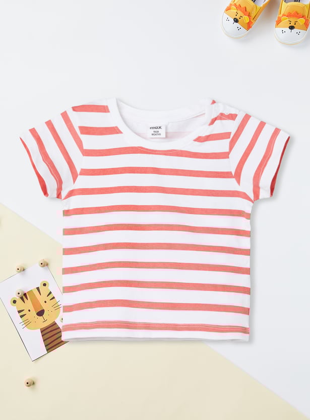 Boys Washed Denim Dungaree with T-shirt