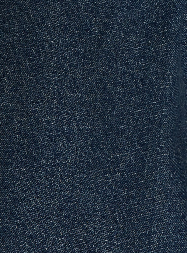 Boys Washed Loose Fit Denim Cargos