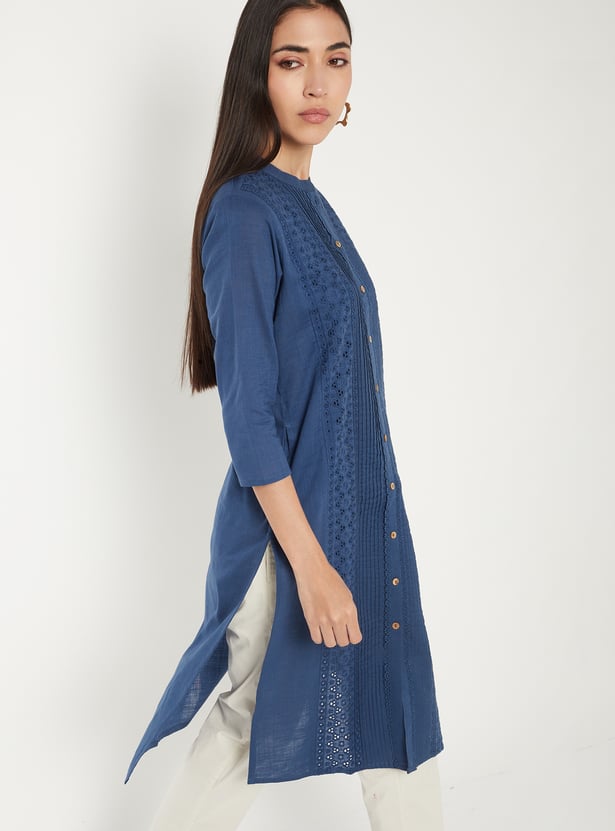 Women Schiffili Straight Kurta
