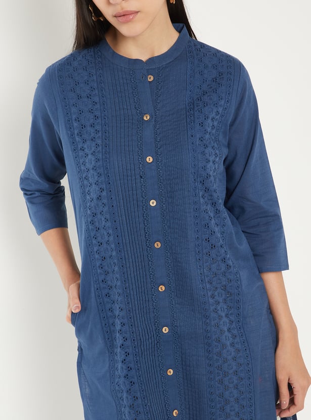 Women Schiffili Straight Kurta