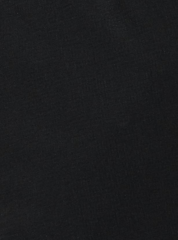 Men Solid Cargo Track Pants