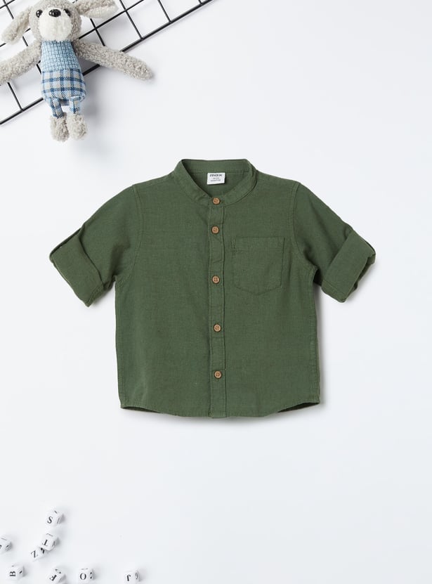 Boys Solid Shirt