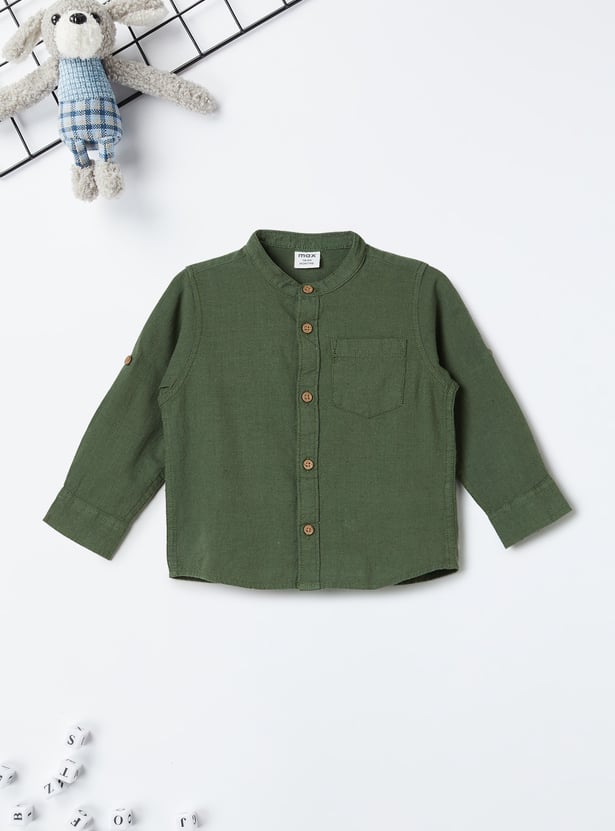 Boys Solid Shirt
