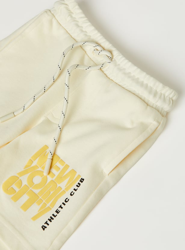 Boys Printed Shorts Set