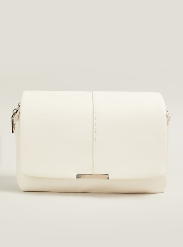 Women Solid Sling Bag