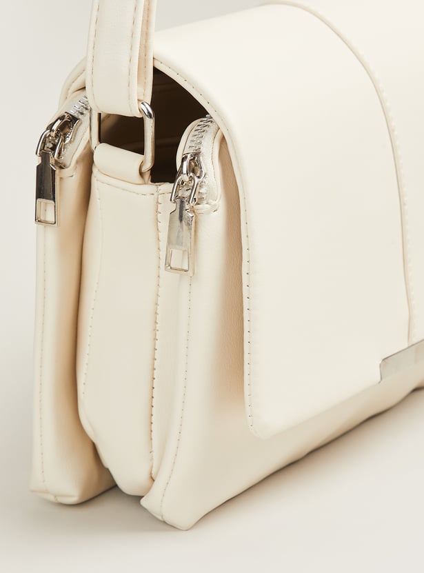 Women Solid Sling Bag