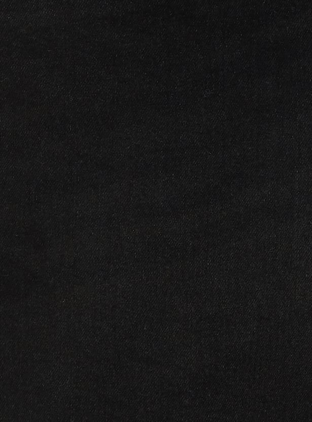 Men Washed Denim Shorts