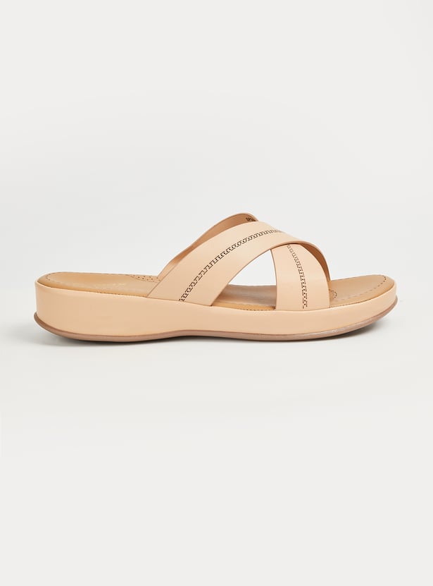 Women Textured Sandals