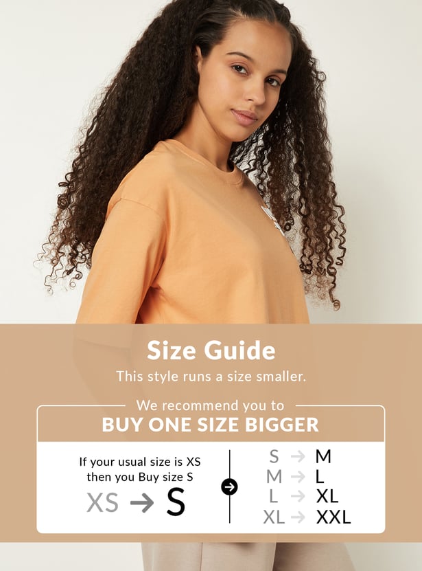 Women Snoopy Oversized Sports T-shirt