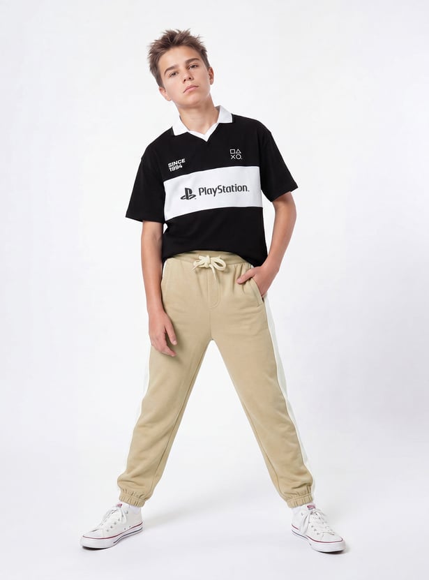 Boys Side Panel Joggers