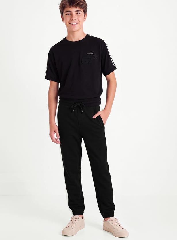 Boys Solid Joggers