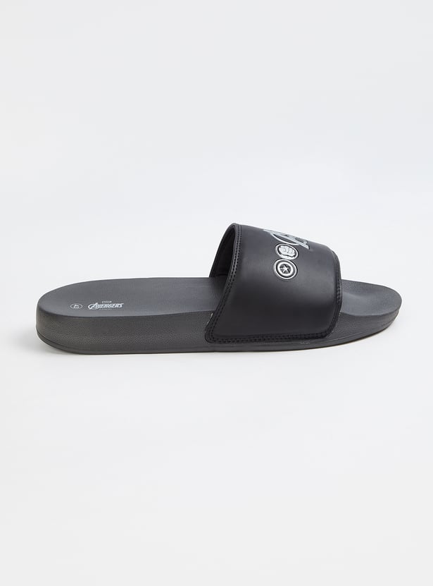 Men Avengers Printed Sliders