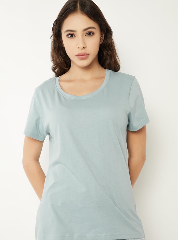 Women Printed PJ Set