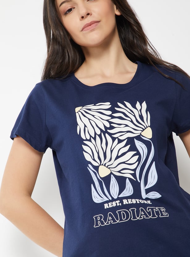 Women Printed PJ Set